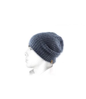 bonnet long bleu Ovik blueberry